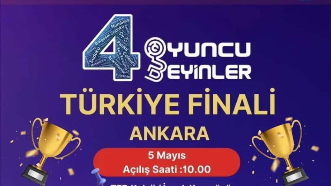 Öğrencilerimiz Oyuncu Beyinler Türkiye Finallerinde