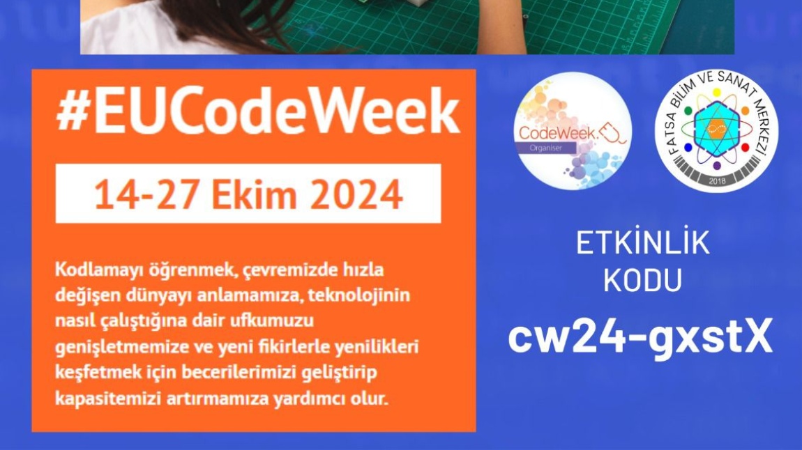 Fatsa BİLSEM CodeWeek Etkinlikleri