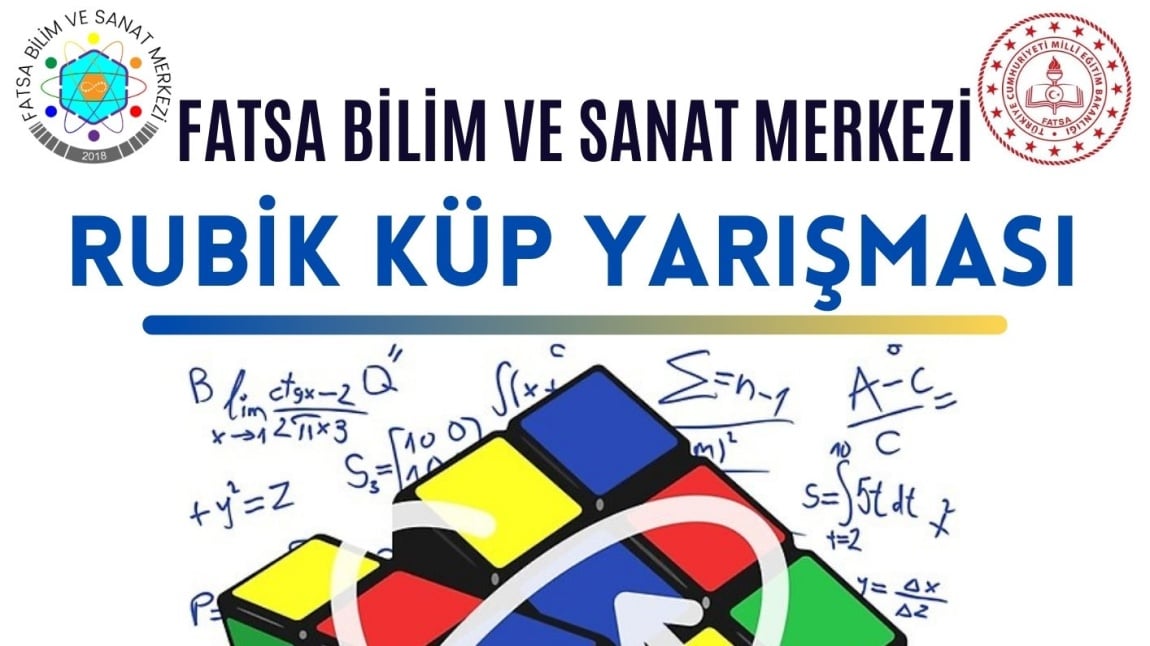 RUBİK KÜP YARIŞMASINA  HAZIRLANIN!